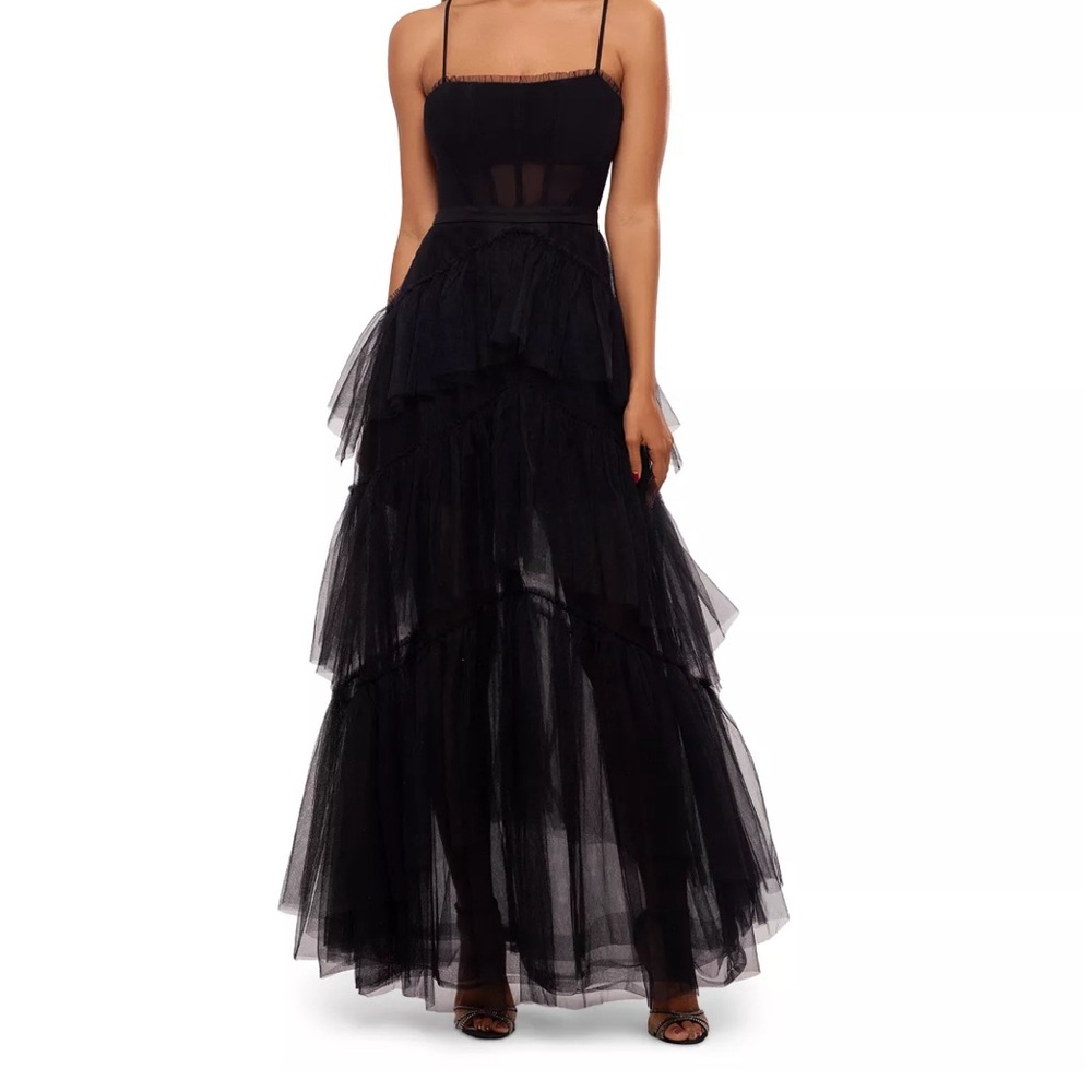 Betsy & Adam Tier Prom Dress